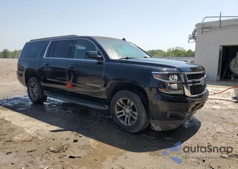 2015 Chevrolet Suburban C1500 Lt из США, поврежденный, VIN 1GNSCJKC5FR232621